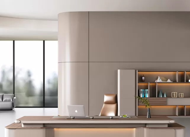 Bàn lãnh đạo sang trọng-cao cấp cho các vị lãnh đạo